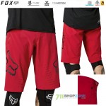 FOX cyklistické šortky Defend short, čili červená