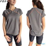 Cyklo oblečenie - Dámske, Fox Womens Base jersey grey, šedá
