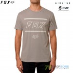 Zľavy - Oblečenie pánske, FOX tričko Midway Airline s/s tee, šedá