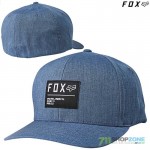 FOX šiltovka Non Stop flexfit, šedo modrá