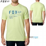 Zľavy - Oblečenie pánske, FOX tričko Non Stop ss, limetová