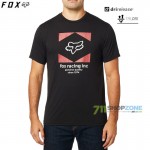 Zľavy - Oblečenie pánske, FOX tričko Studio s/s Tech tee, čierna