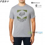 FOX tričko Studio s/s Tech tee, šedý melír