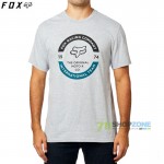 Oblečenie - Pánske, FOX tričko United s/s, bledo šedý melír