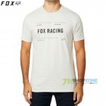 Zľavy - Oblečenie pánske, FOX tričko Standard Issue s/s, bledo šedá