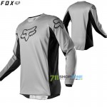Moto oblečenie - Dresy, FOX dres 180 Prix jersey, šedá