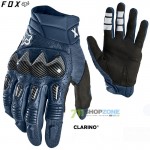 Moto oblečenie - Rukavice, FOX Bomber glove, modrá