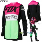 Moto oblečenie - Dámske, FOX dámsky dres 180 Fyce jersey, multi