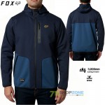 Oblečenie - Pánske, FOX Barricade softshell fleece bunda, modrá
