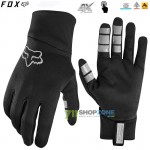 Cyklo oblečenie - Pánske, FOX cyklistické rukavice Ranger Fire, čierna