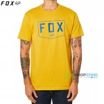 Oblečenie - Pánske, FOX tričko Shield ss, horčicová