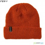 Fox čiapka Machinist beanie, oranžová