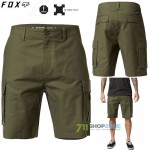 FOX šortky Slambozo Short 2.0, olivovo zelená