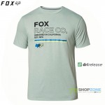 Oblečenie - Pánske, FOX tričko Analog ss Tech Tee, eukalyptus