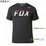 Oblečenie - Pánske, FOX tričko On Deck ss Tech, čierny melír