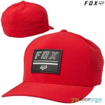 Oblečenie - Pánske, FOX šiltovka Serene flexfit, čili červená