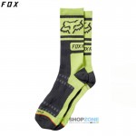 Oblečenie - Pánske, FOX ponožky Justified crew sock, limetová