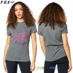 Oblečenie - Dámske, FOX tričko Richter ss tee, šedý melír