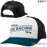 FOX šiltovka Banner Trucker hat, smaragdová