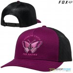 FOX šiltovka Flutter Trucker hat, fialová