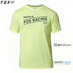 Oblečenie - Pánske, FOX tričko Banner ss Tech Tee, limetová