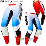 Moto oblečenie - Nohavice, FOX nohavice 360 Linc pant, modrá/červená