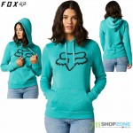 Oblečenie - Dámske, FOX dámska mikina Boundary pullover fleece, tyrkysová