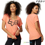 FOX dámske tričko Boundary ss top, lososová