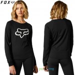 FOX dámske tričko s dlhým rukávom Boundary LS top, čierna