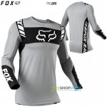 Moto oblečenie - Dresy, FOX dres Flexair Mach One jersey, šedá