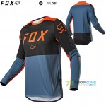 Moto oblečenie - Dresy, FOX enduro dres Legion LT jersey, modro šedá