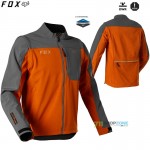 Moto oblečenie - Bundy, FOX enduro bunda Legion Softshell jacket, oranžová