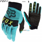 Moto oblečenie - Rukavice, FOX rukavice Dirtpaw glove, tyrkysová