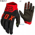 Moto oblečenie - Rukavice, FOX rukavice Legion Water glove, čierno červená