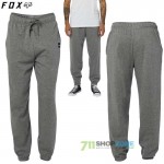 Oblečenie - Pánske, FOX tepláky Standard Issue fleece, šedý melír