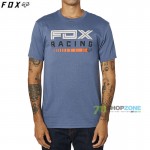 Oblečenie - Pánske, FOX tričko Show Stopper ss, šedo modrá