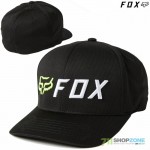 FOX šiltovka Apex flexfit hat, čierno žltá