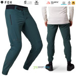 Cyklo oblečenie - Pánske, FOX cyklistické nohavice Flexair Pro Fire Alpha pant, smaragdová