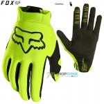 Moto oblečenie - Rukavice, FOX rukavice Legion Thermo glove, neon žltá