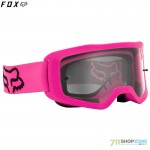 Moto oblečenie - Detské, FOX detské okuliare Main Stray goggle, ružová