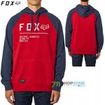 Oblečenie - Pánske, FOX mikina Non Stop Raglan PO fleece, červená