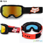 FOX Main Stray goggle Spark moto okuliare, oranžovo biela