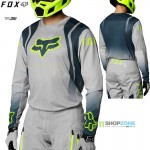 Moto oblečenie - Dresy, FOX enduro dres Legion Air Kovent jersey, šedá