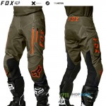 Moto oblečenie - Nohavice, FOX enduro nohavice Legion Air Kovent pant, olivovo zelená