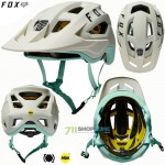 FOX cyklistická prilba Speedframe helmet Mips CE, kriedovo zelená