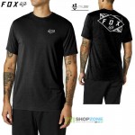 Oblečenie - Pánske, FOX tričko Burnt ss Tech tee, čierna