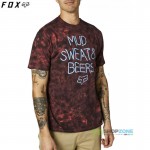 Oblečenie - Pánske, FOX tričko Down N´ Dirty ss tee, neon červená