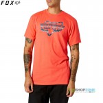 Oblečenie - Pánske, FOX tričko Razors Edge ss tee, neon červená