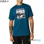 Oblečenie - Pánske, FOX tričko Decrypted ss tee, modrá