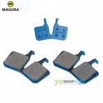 E-bike - Komponenty, Magura brzdové platničky 9.C Comfort MT 4 piestik, modrá